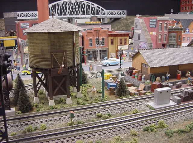 Watertower Altoona Model Works Kit  Built 2011